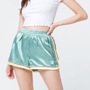 Fila | Shorts | Fila Satin Light Green 